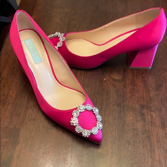 Betsey Johnson Shoes - Betsy Johnson block heels